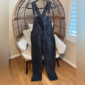 Free People We the Free Black Ziggy Overall Medium
